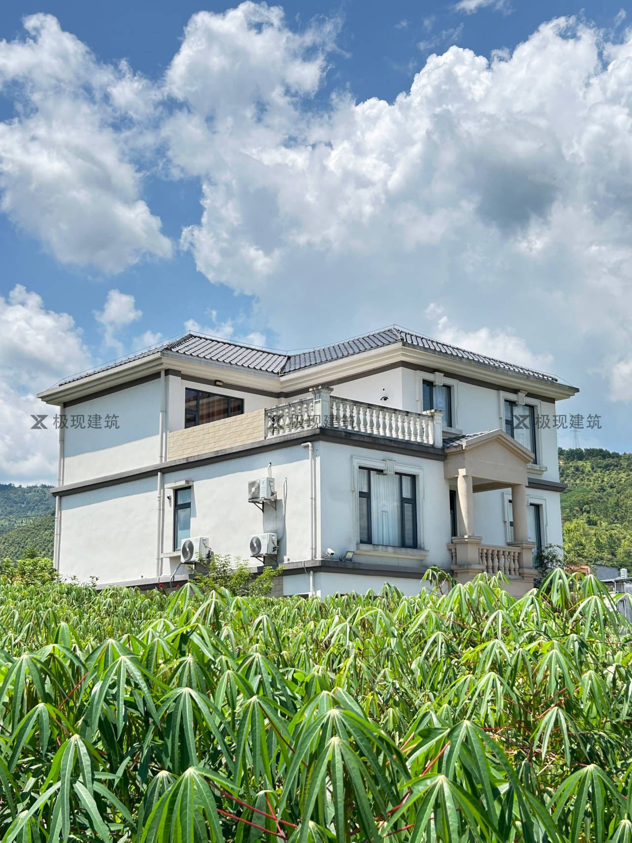 完工实景丨广东三层简欧风格自建别墅