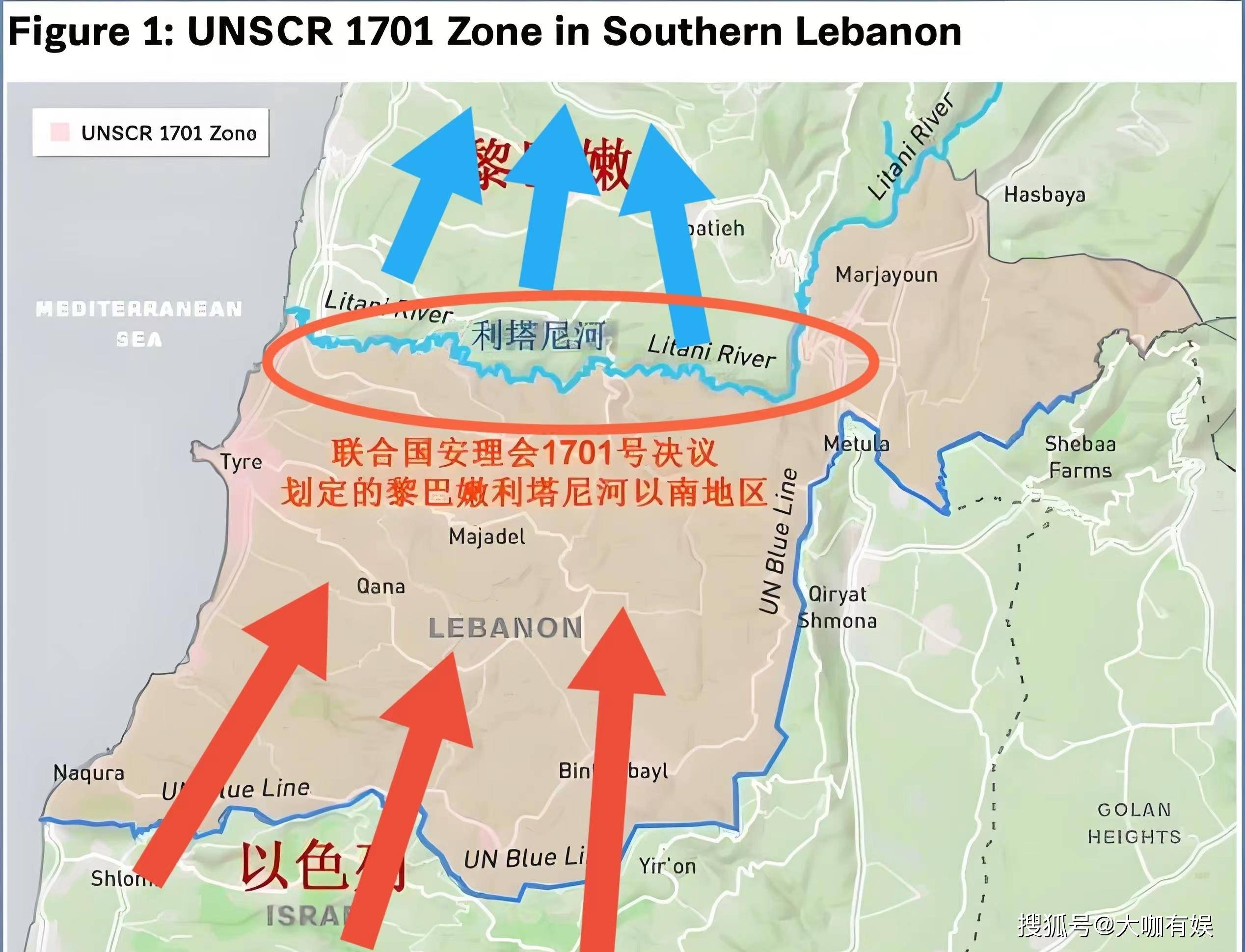 黎巴嫩位置地图图片