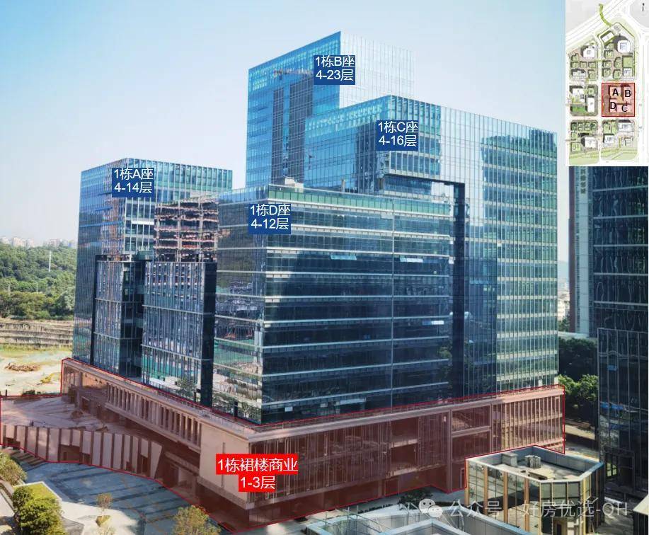 龙岗写字楼 恒明one