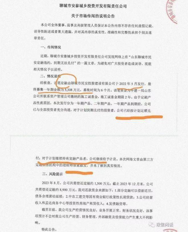 山东聊城,诈骗式融资