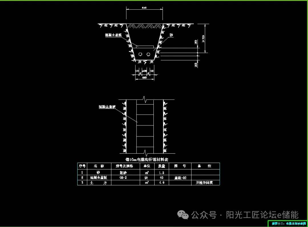 图纸 | 风电场全套cad施工图(含升压站,基础,系统,电缆)