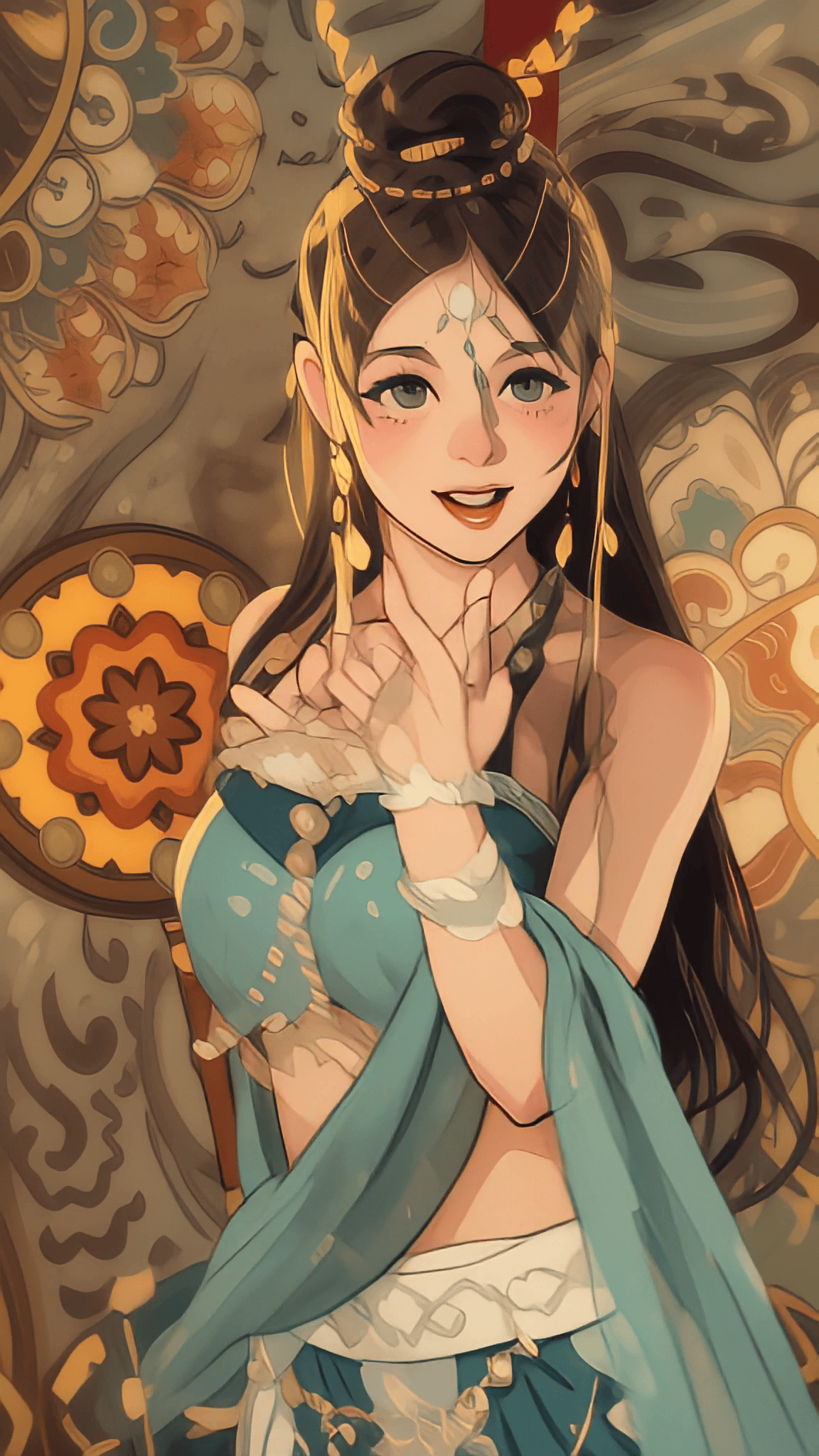 异域风情·紫衣舞姬