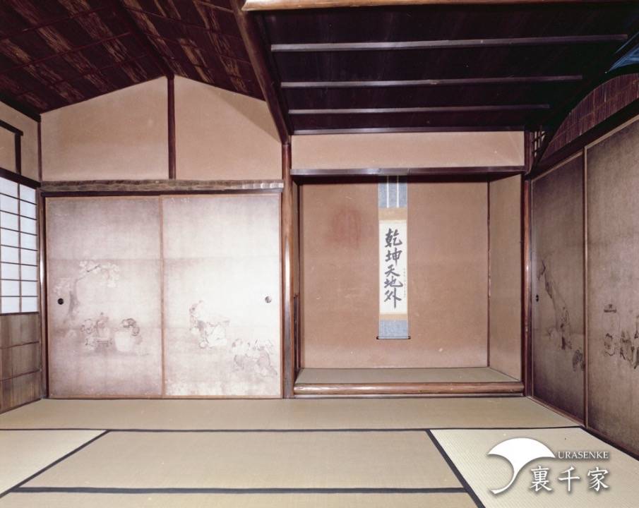 日本茶室挂轴堪称中日文化交流的微缩景观