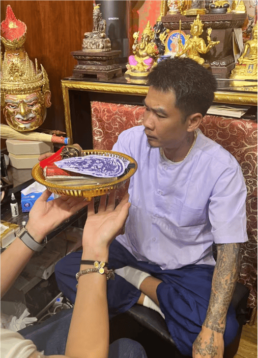 阿赞攀亚赞攀圣手阿赞攀泰国刺符泰国有名阿赞泰国纹身五条经文刺符