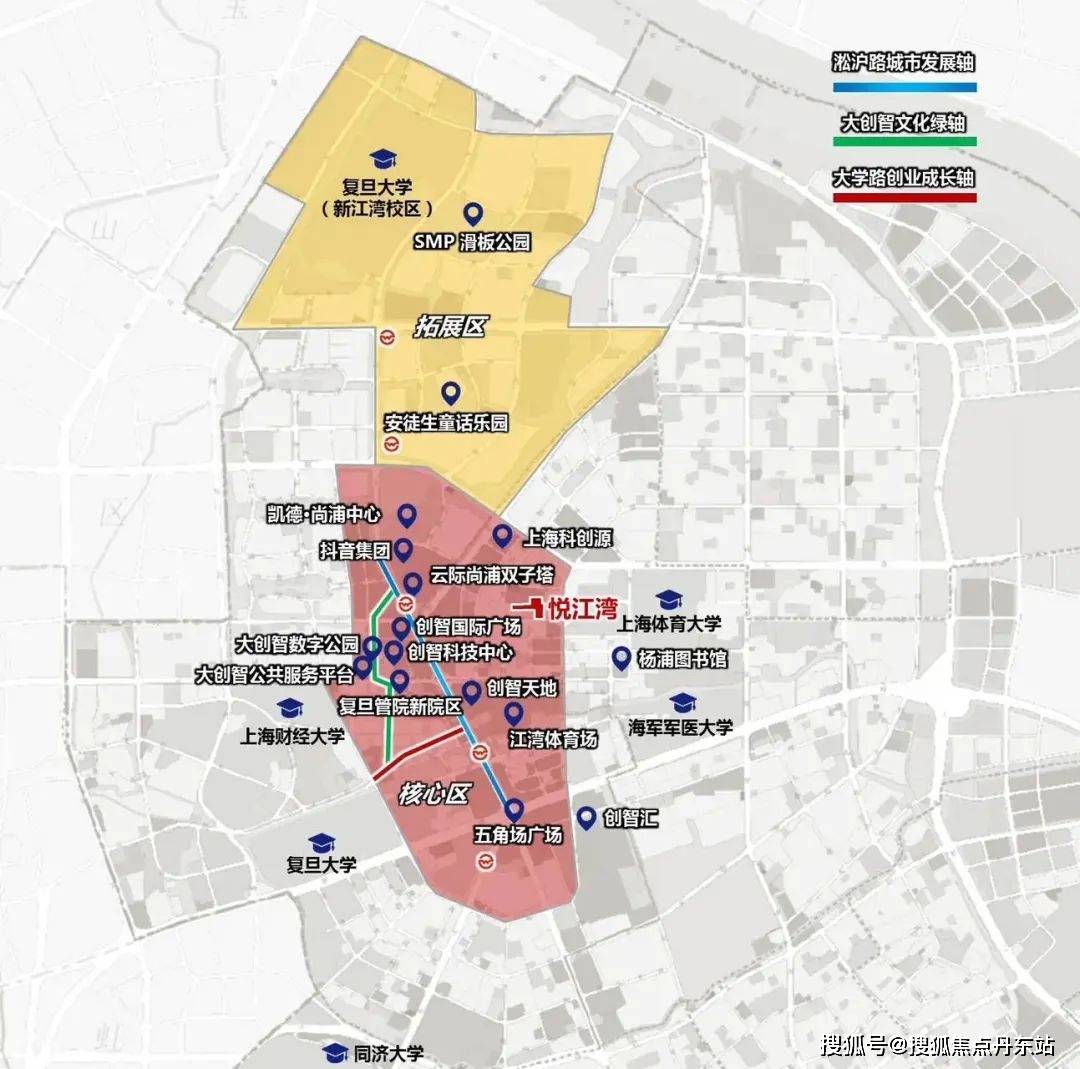 杨浦区大桥街道规划图图片