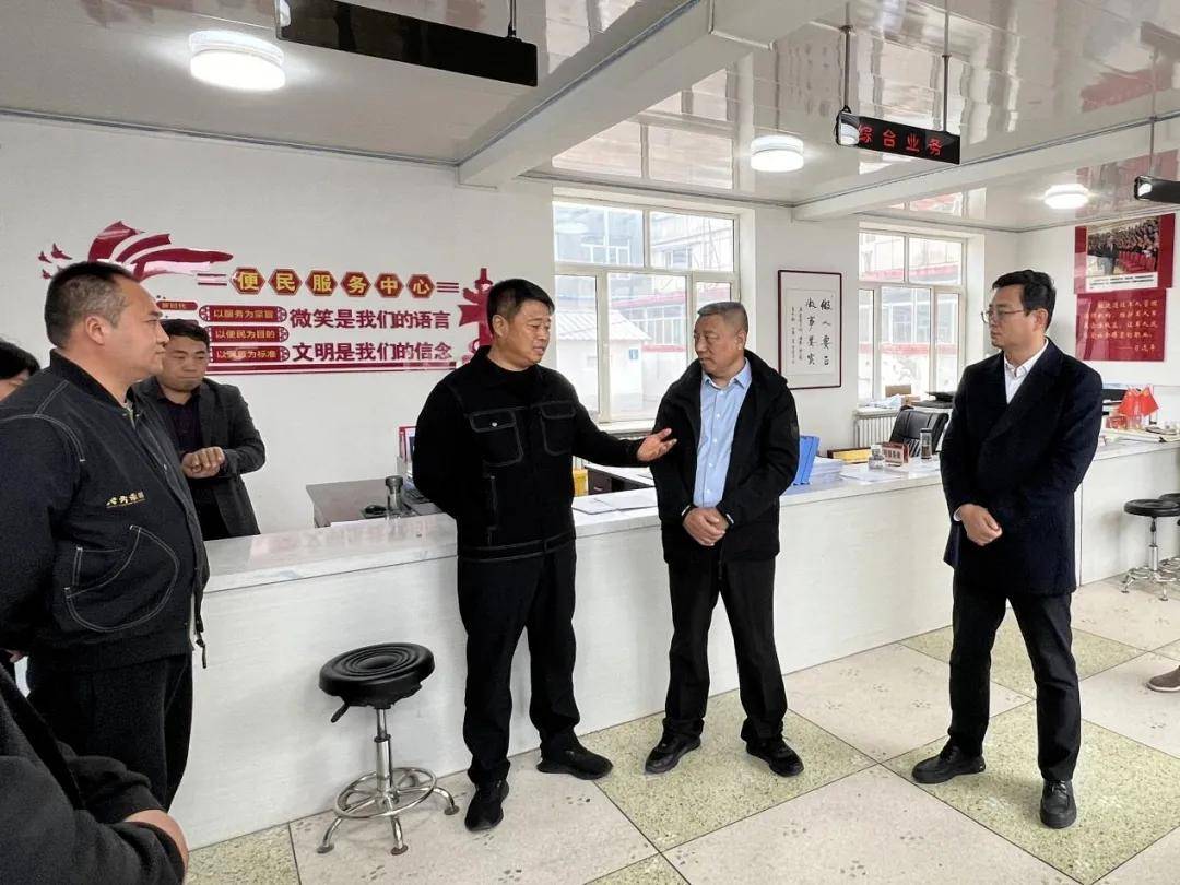 王镭到古鲁板蒿镇督导检查工作