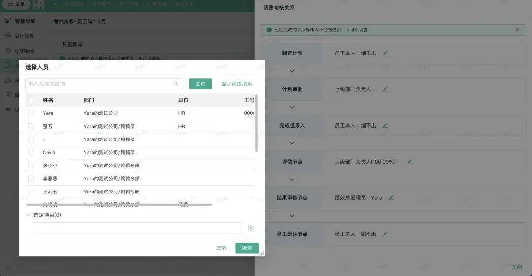 绩效管理系统的功能有