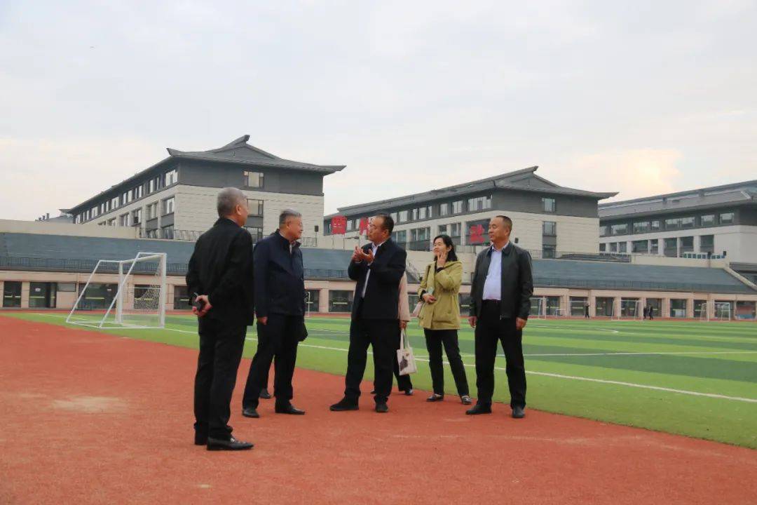 九三学社菏泽市委领导就建设菏泽体育类大学事宜到曹州武校调研