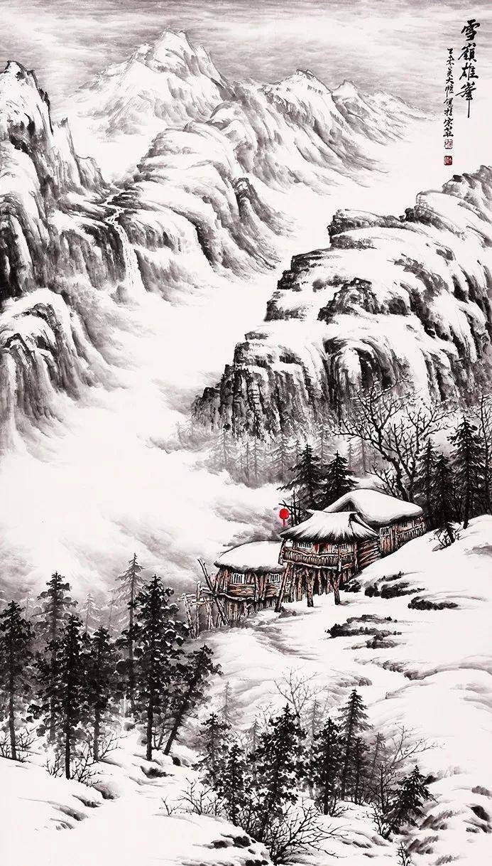 这是最温暖的36幅雪景画