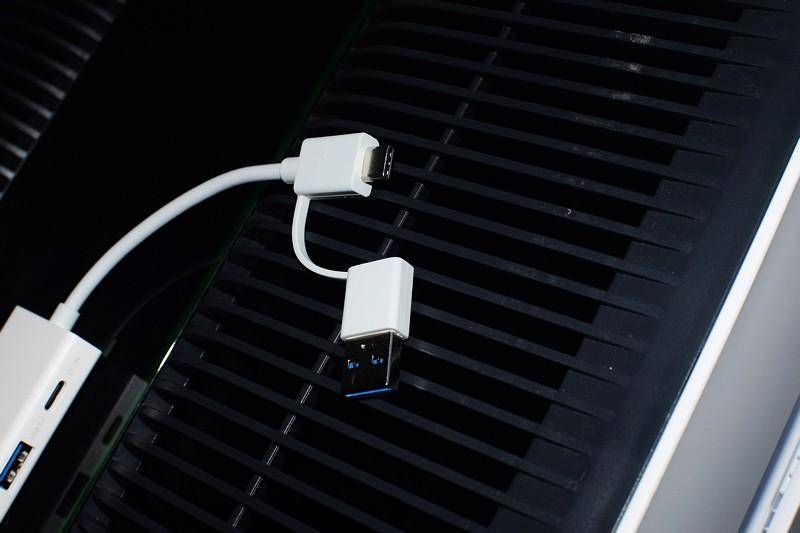 极致扩展与便利体验 小米四合一双头分线器