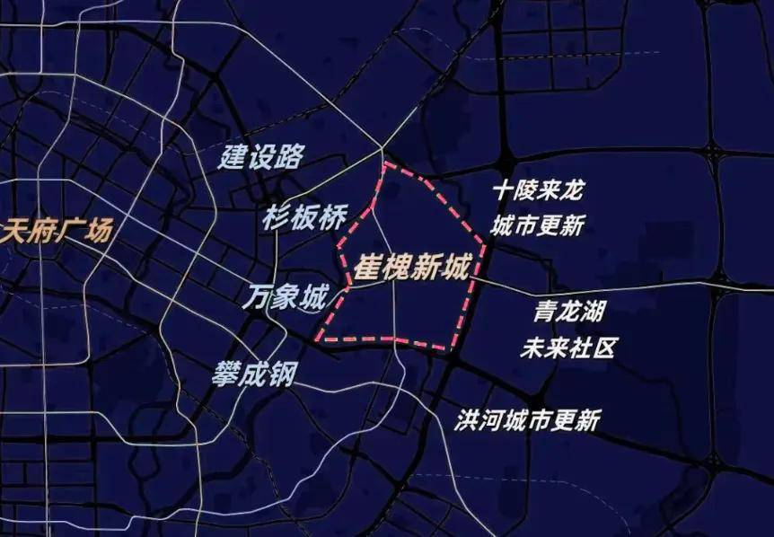 杉板桥路,崔家店路】;三纵【中环路,三环路,二环路】