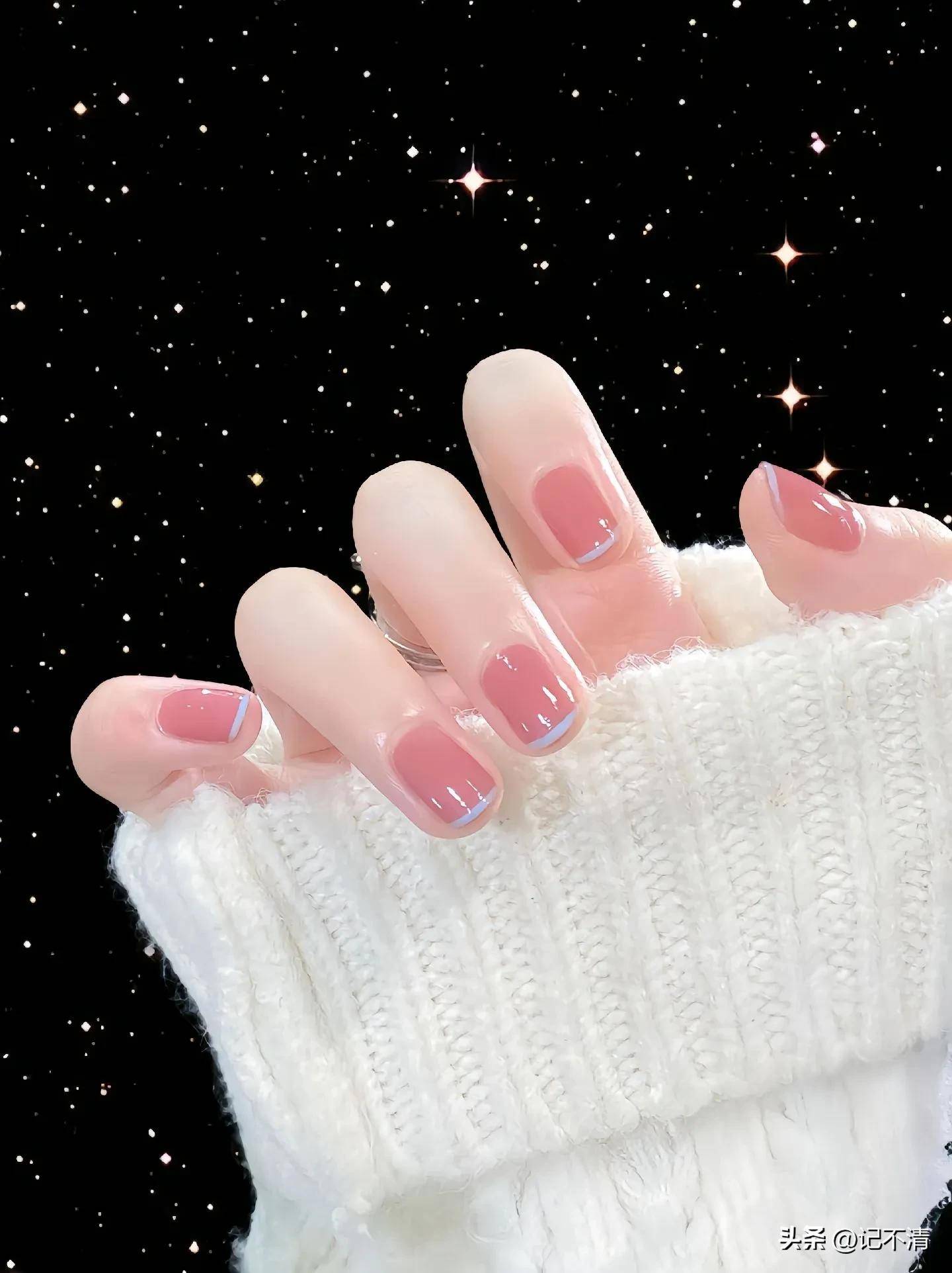 20款纯欲美甲,纯色搭简约,公主该换甲了