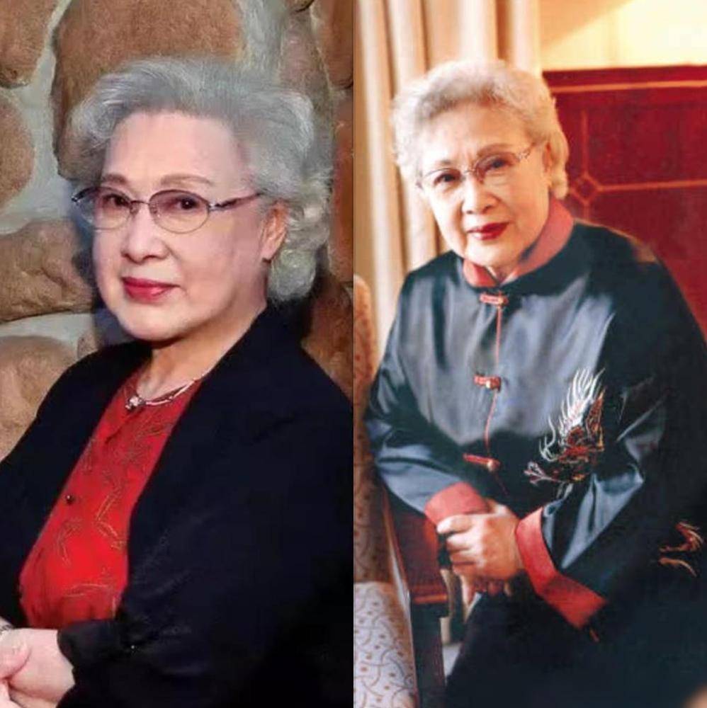 秦怡老了满头白发也好看,穿素衣简约却很时髦,从容优雅老去真美