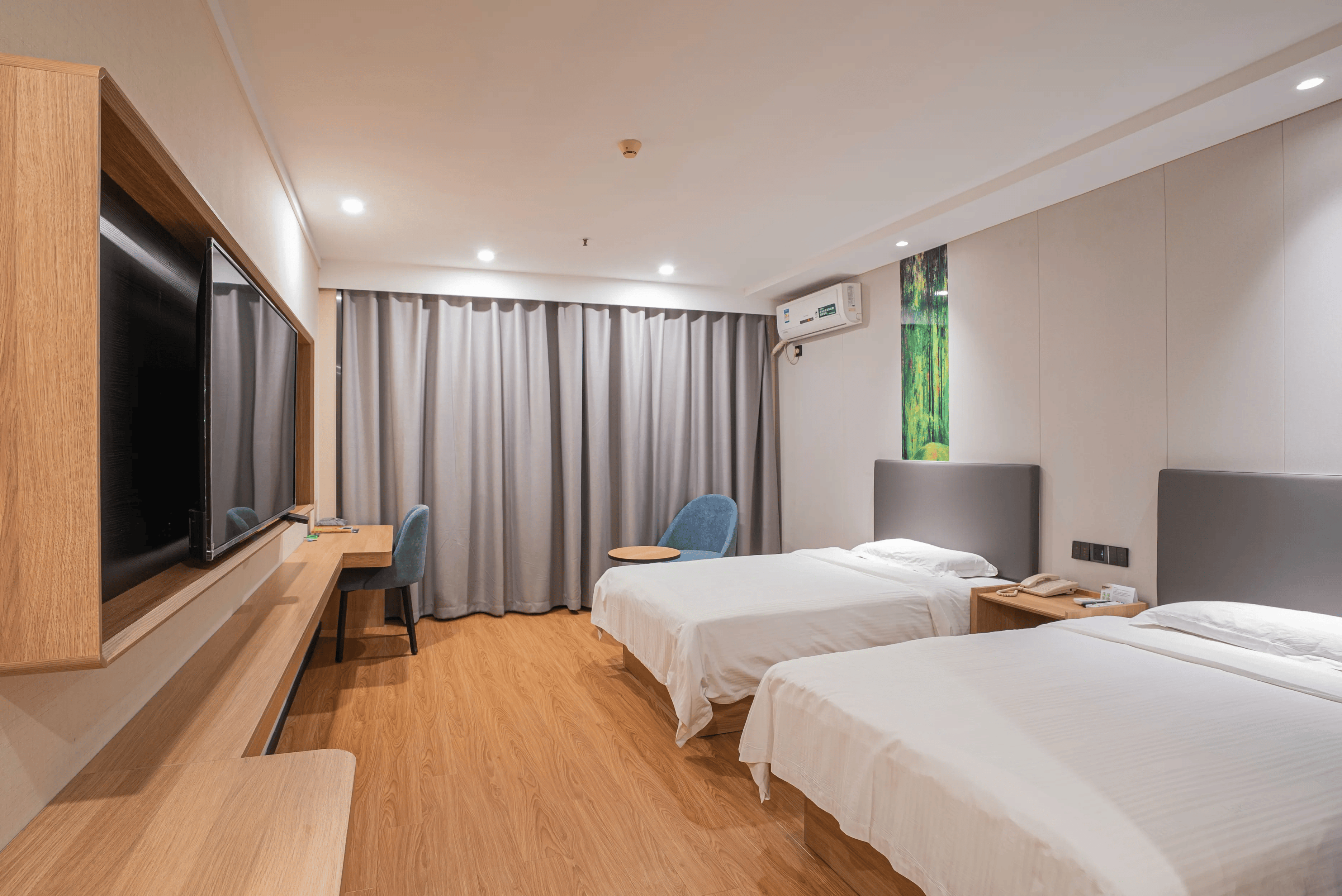 陕西快捷酒店装修设计施工,酒店改造设计装修,宾馆装修设计