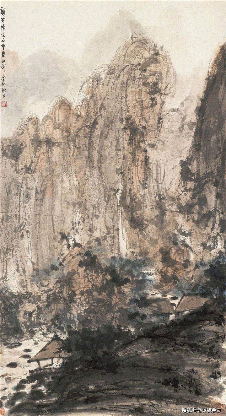 傅抱石 風景畫片 傅抱石字画价格一平尺多少钱？ - 收藏拍卖- 国家乡村振兴融媒体中心