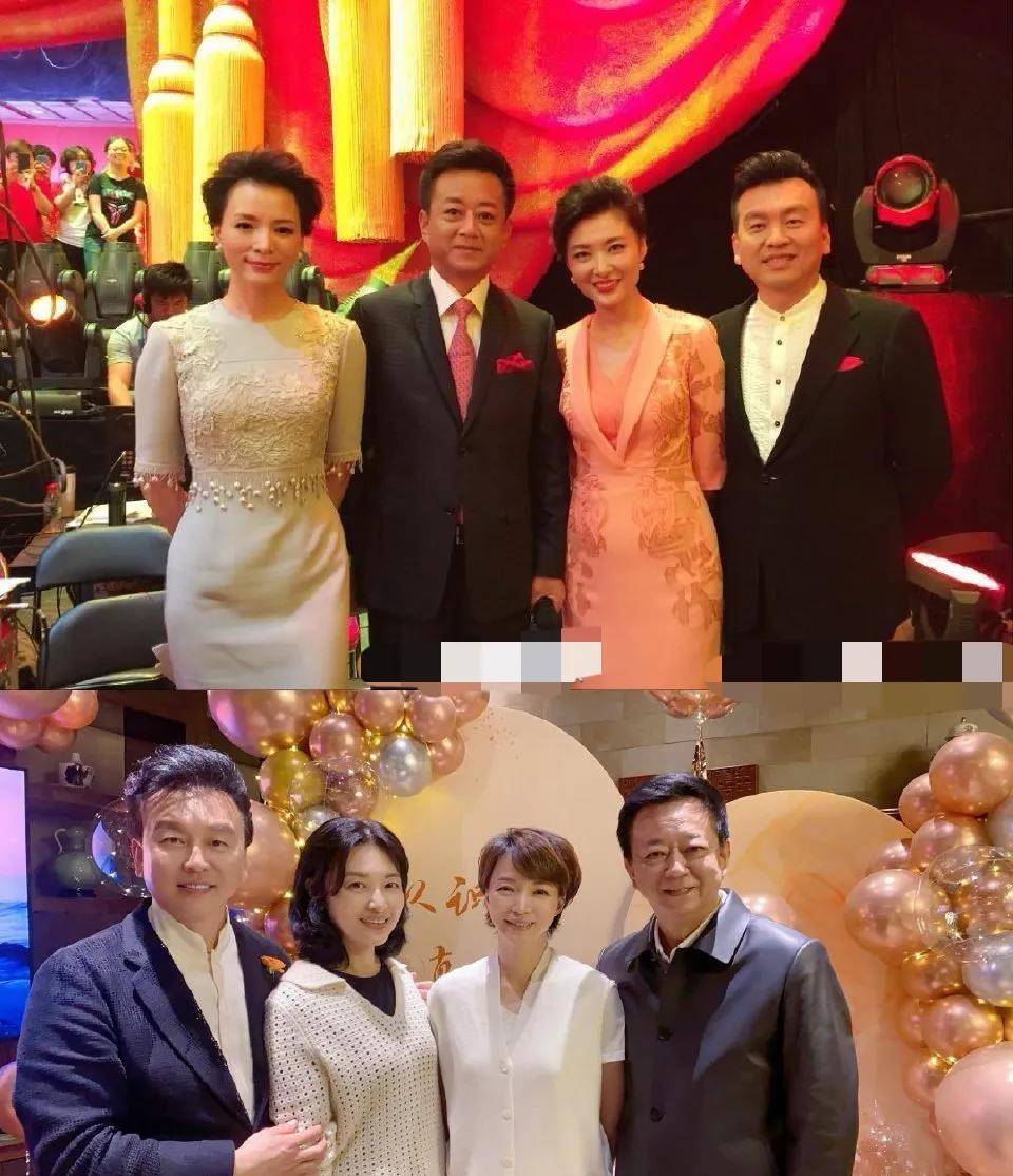 周涛董卿素颜合体,朱军张泽群陪伴,网友:春晚阵容提前曝光?