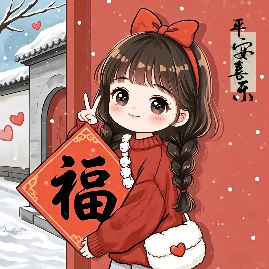 申请成为你的新年头像～女生头像/动漫头像生成器,亲测好用!