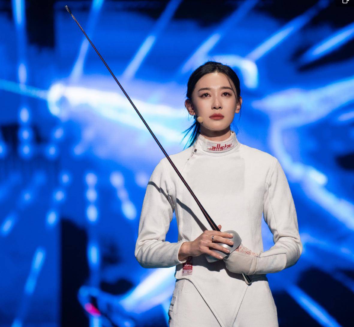 击剑女神孙一文,真的太完美了!不输明星的颜值,模特的身