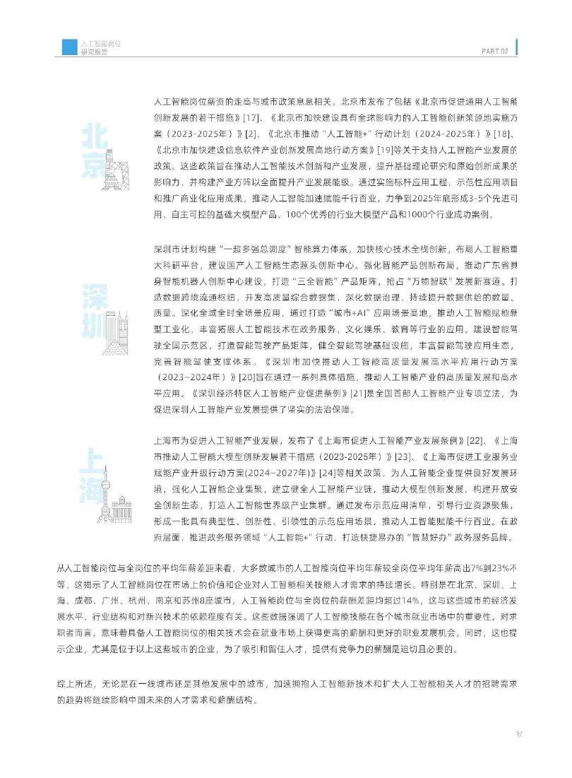 香港中文大学：2024中国人工智能岗位研究方向有哪些？详细报告解读