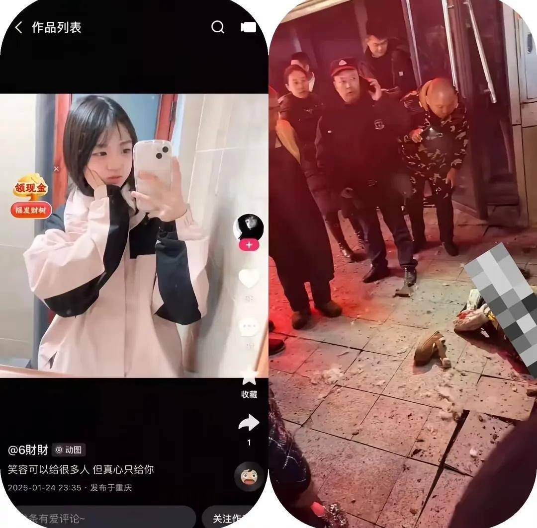 重庆女孩下水道扔鞭炮:真容曝光,长相甜美可爱,有毁容风险,可惜