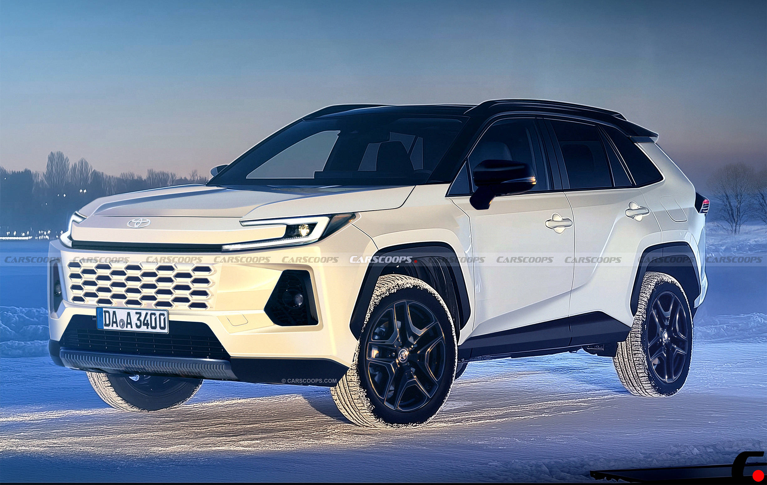 2026款丰田RAV4：基于最新谍照的精准渲染图，市场新标杆？