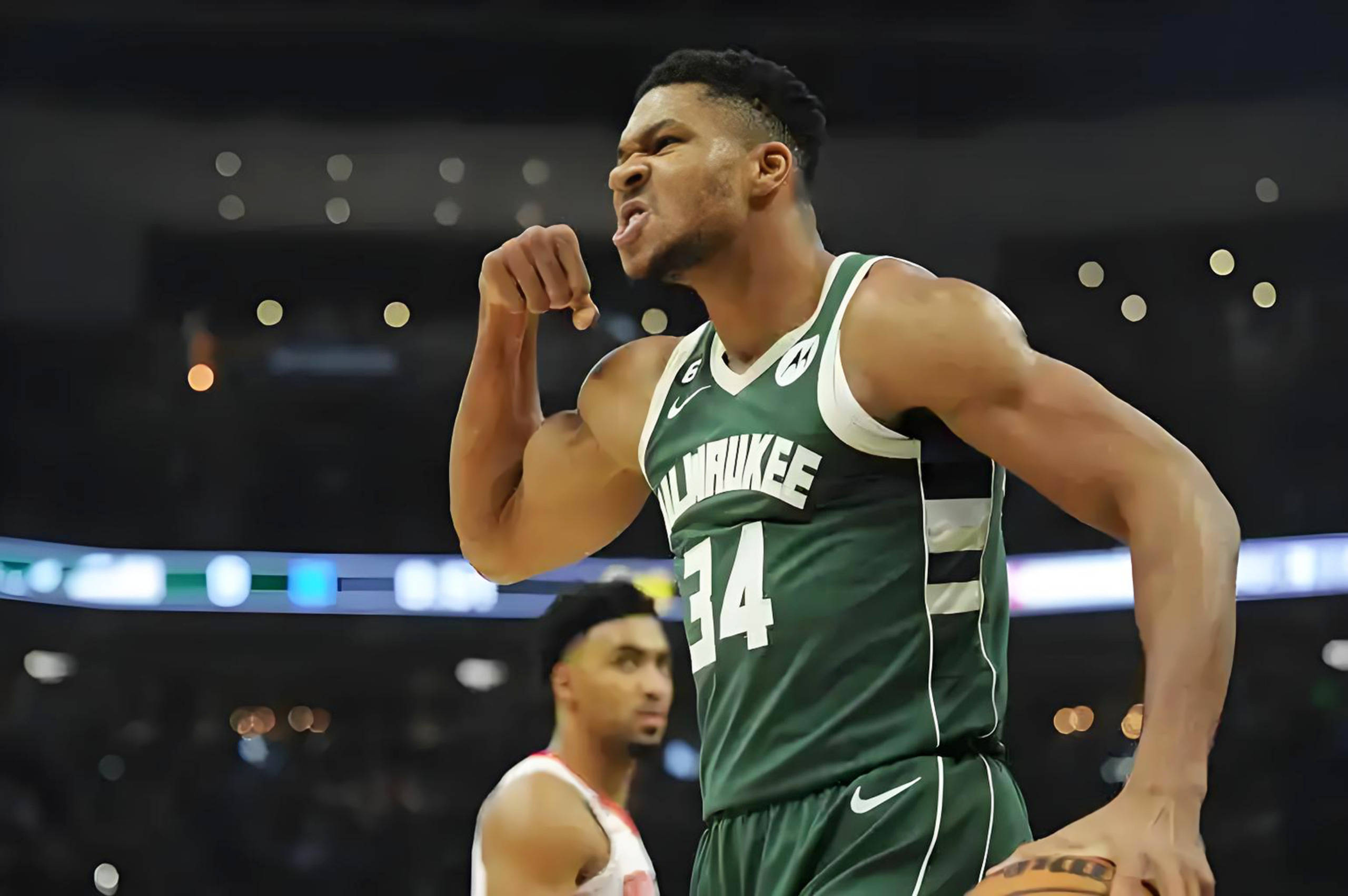 字母哥打出统治数据,却败于文班亚马的圣城