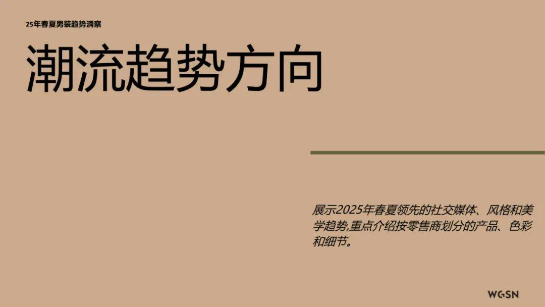 亚马逊&WGSN：2025年春夏欧洲站男装趋势洞察，行业方向预测报告-报告智库