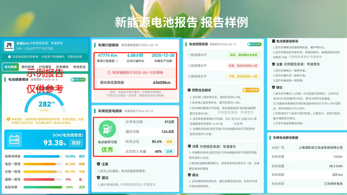 怎么查询新能源电池报告？分享5种方法，全面了解电池健康情况！