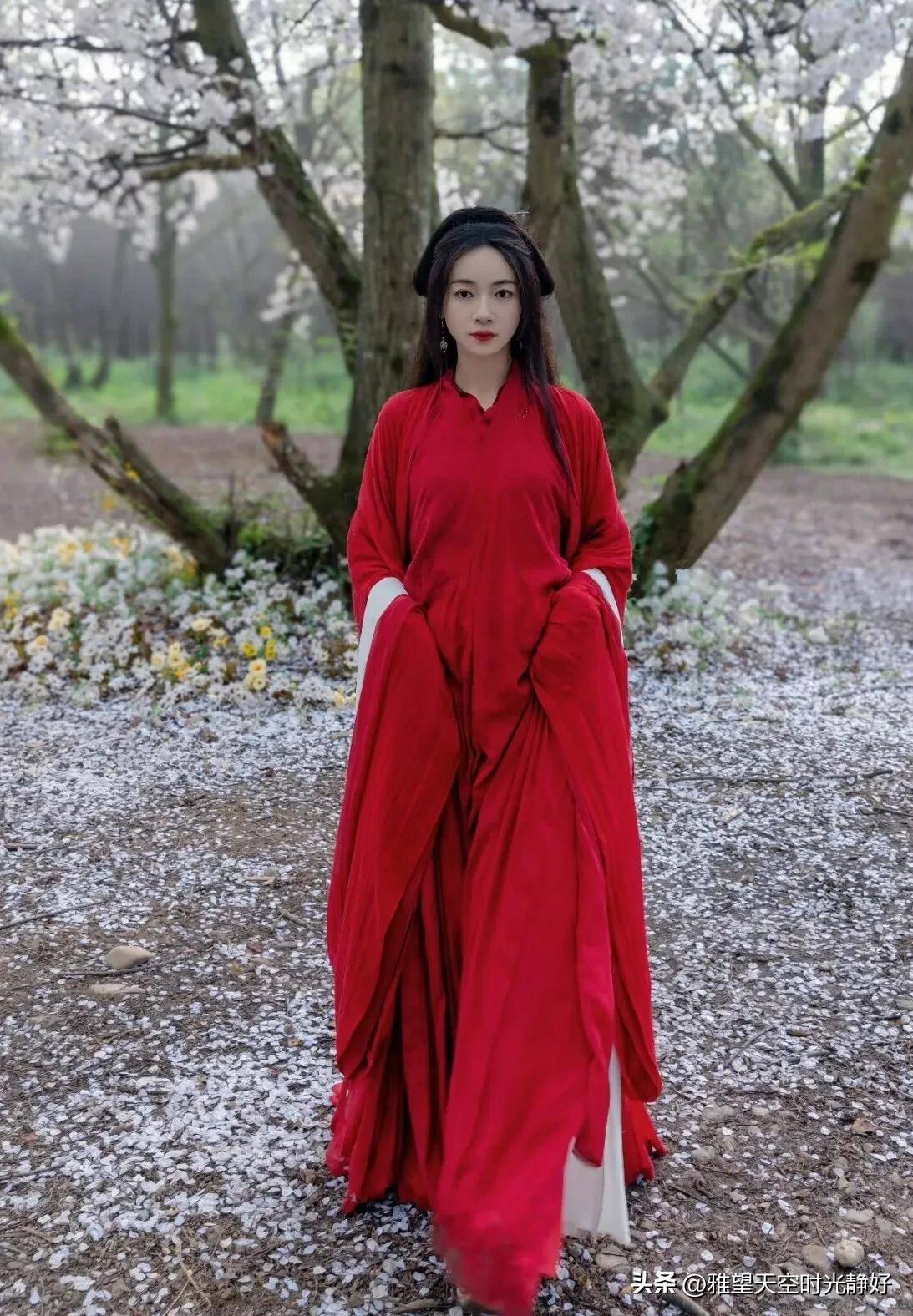 最新内娱女明星古装红衣造型大赏,谁才是你心中最美的古装红衣女神