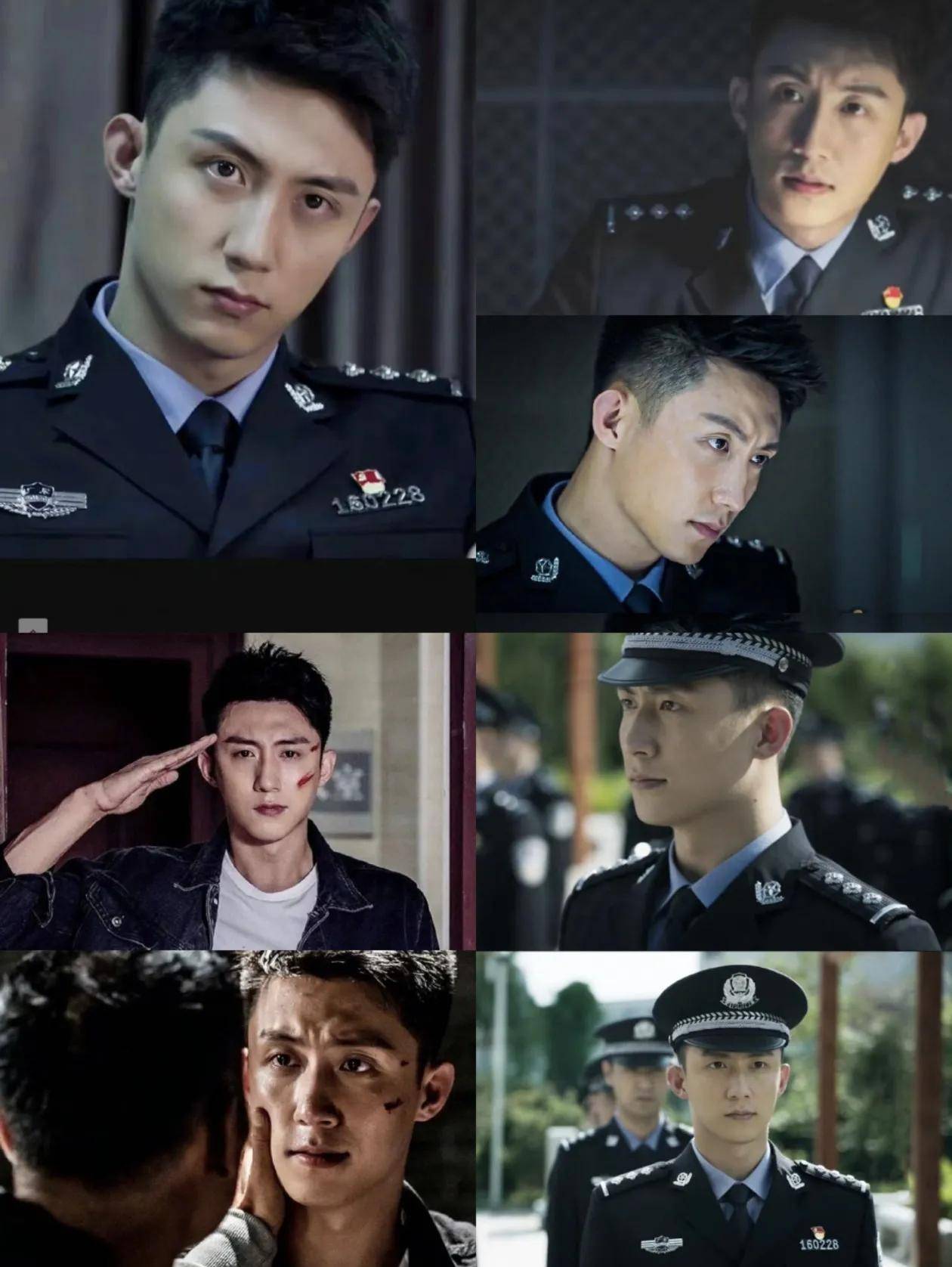 形象真的相当契合自带的正义感和坚毅感在他穿上警服后显得极为干练