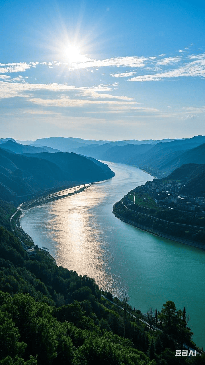奔腾不息追寻着远方的希望