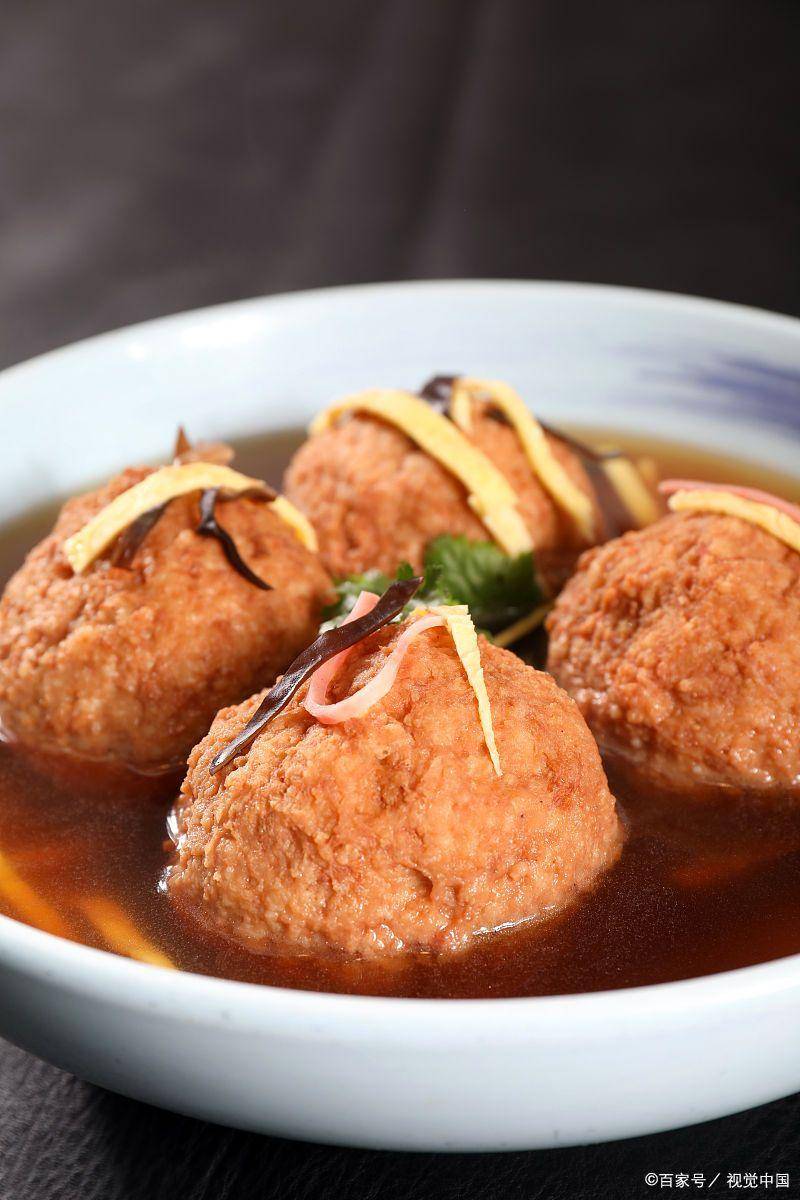 红烧狮子头,q弹软嫩巨好吃