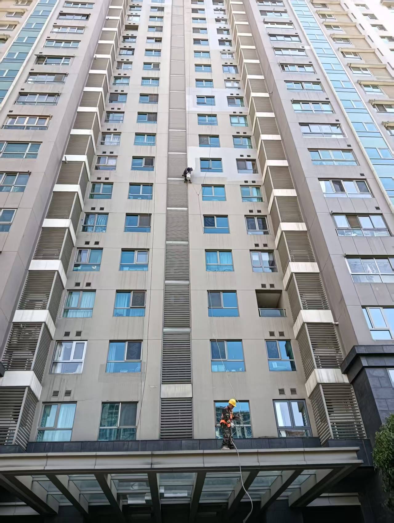 上海蜘蛛人高空外墙防水翻新涂料