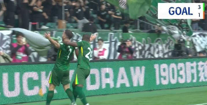 国安逆转泰山！塞尔吉尼奥双响炮，法比奥梅开二度锁定胜局