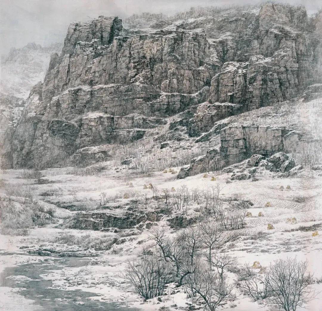 张策:丹青追远壑 笔墨写孤鹰