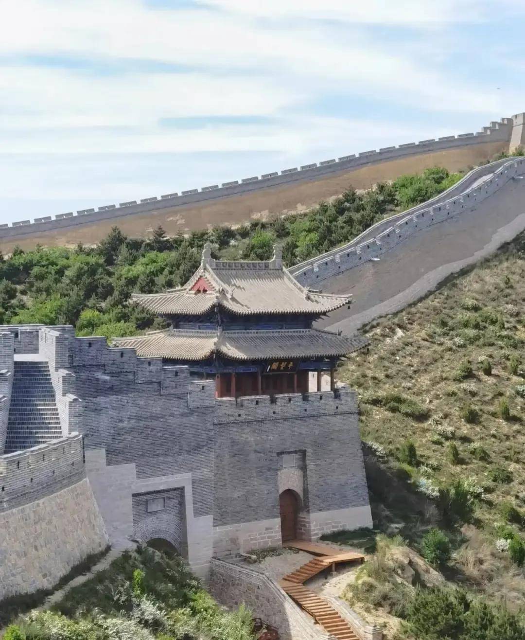 6月10日最美韩庄长城,平型关,明长城,广武长城,雁门关,五台山,晋祠