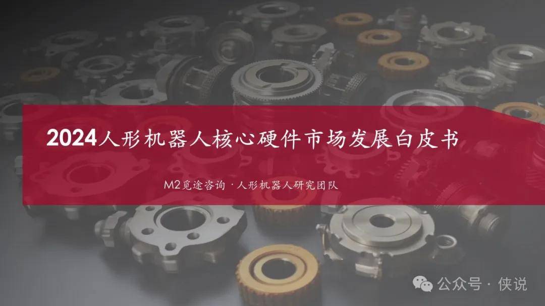 2024年人形机器人核心硬件市场发展白皮书 