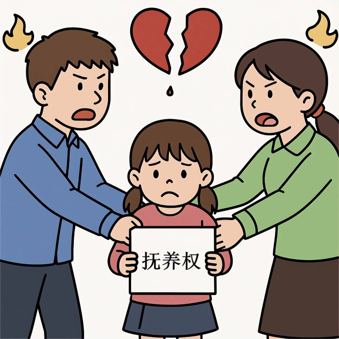 夫妻二人离婚孩子归谁