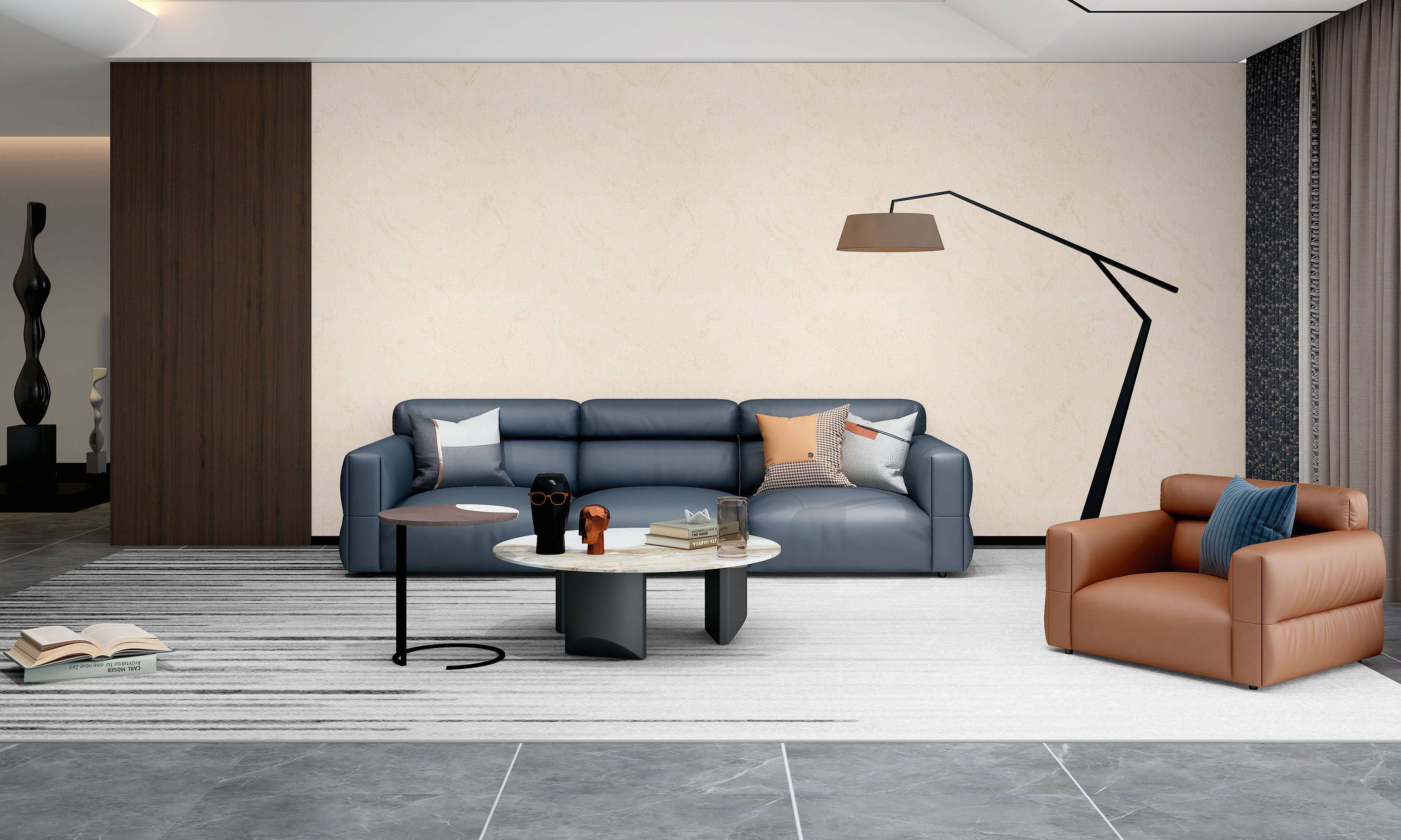 客厅墙布搭配攻略,打造会客空间的点睛之笔