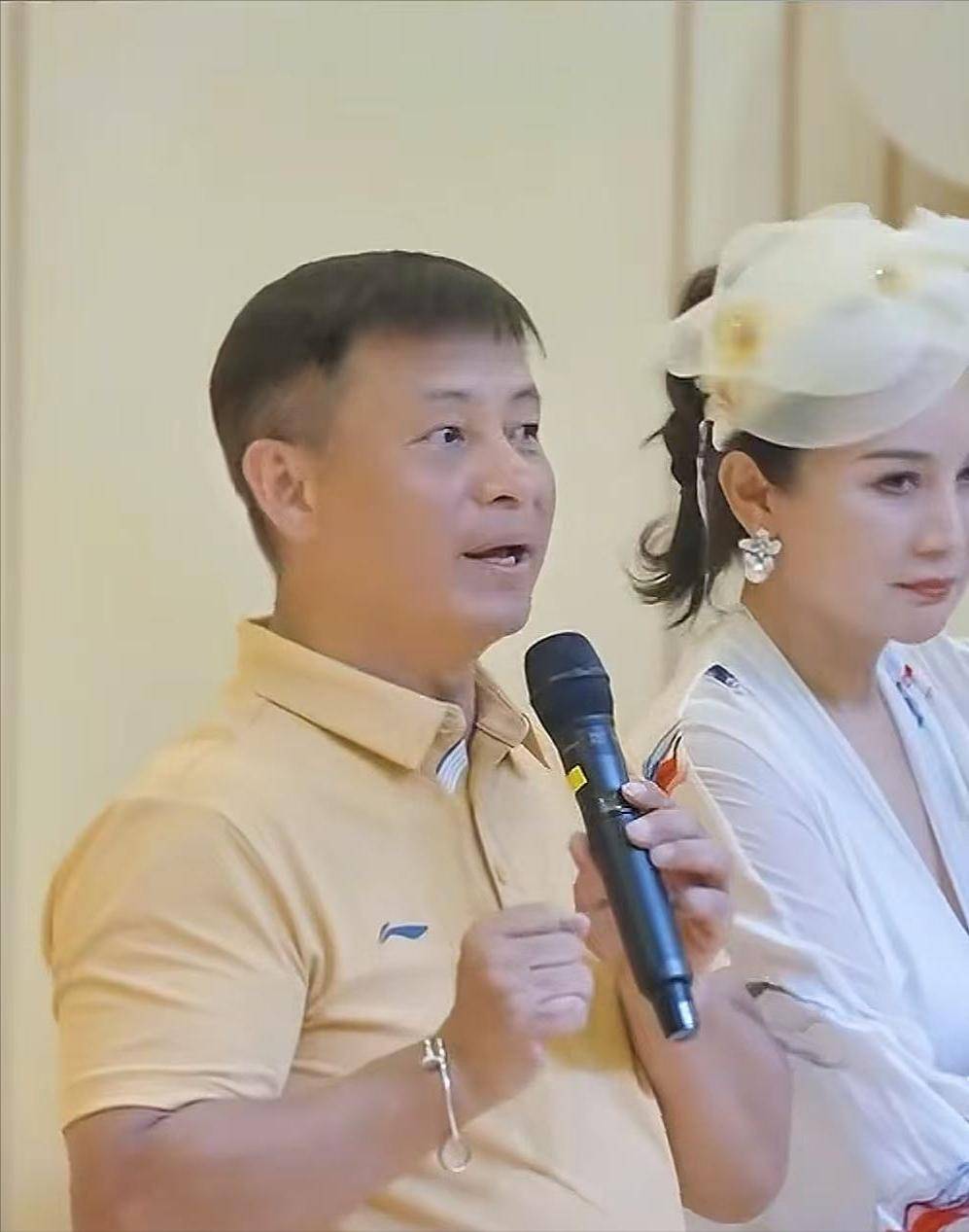 51岁李大双携百天儿子聚会!李宁刘璇现身,发言疑讽前妻不生孩子