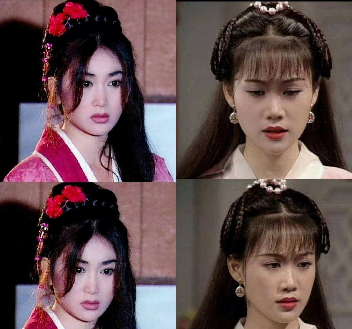 娱乐圈两位大饼脸,塌鼻梁,依然美得让人惊叹的女明星,猜猜是谁