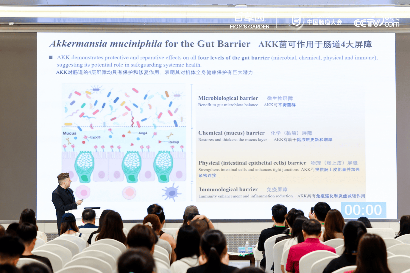日日噗益生菌亮相2025中国肠道大会,Mom's Garden百草园升级专业肠道健康品牌