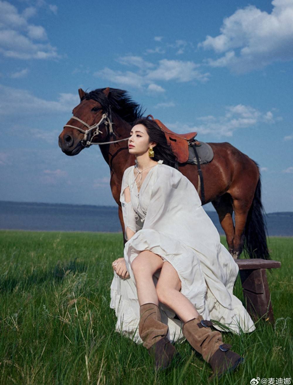 麦迪娜草原仙子大片!