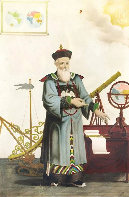 外国人,留下乾隆的真实相貌,和电视上看到的不一样