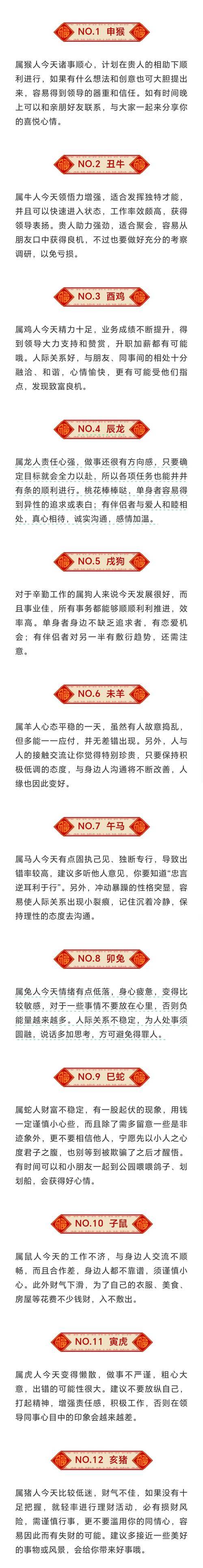 各个生肖今年运势查询吉时(今年生肖运势十二生肖2020运势详解)