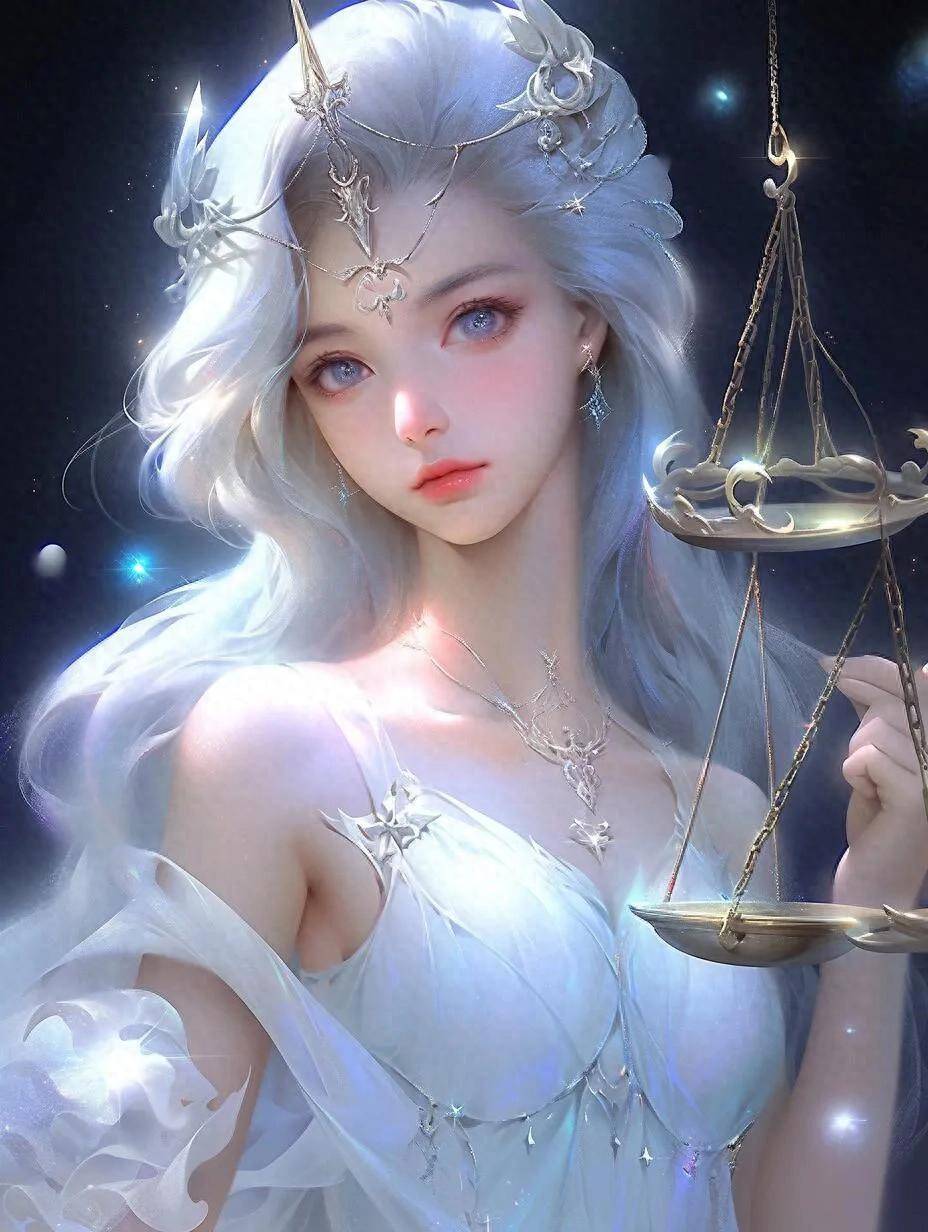 天秤座在和谐的星空中寻找平衡之美