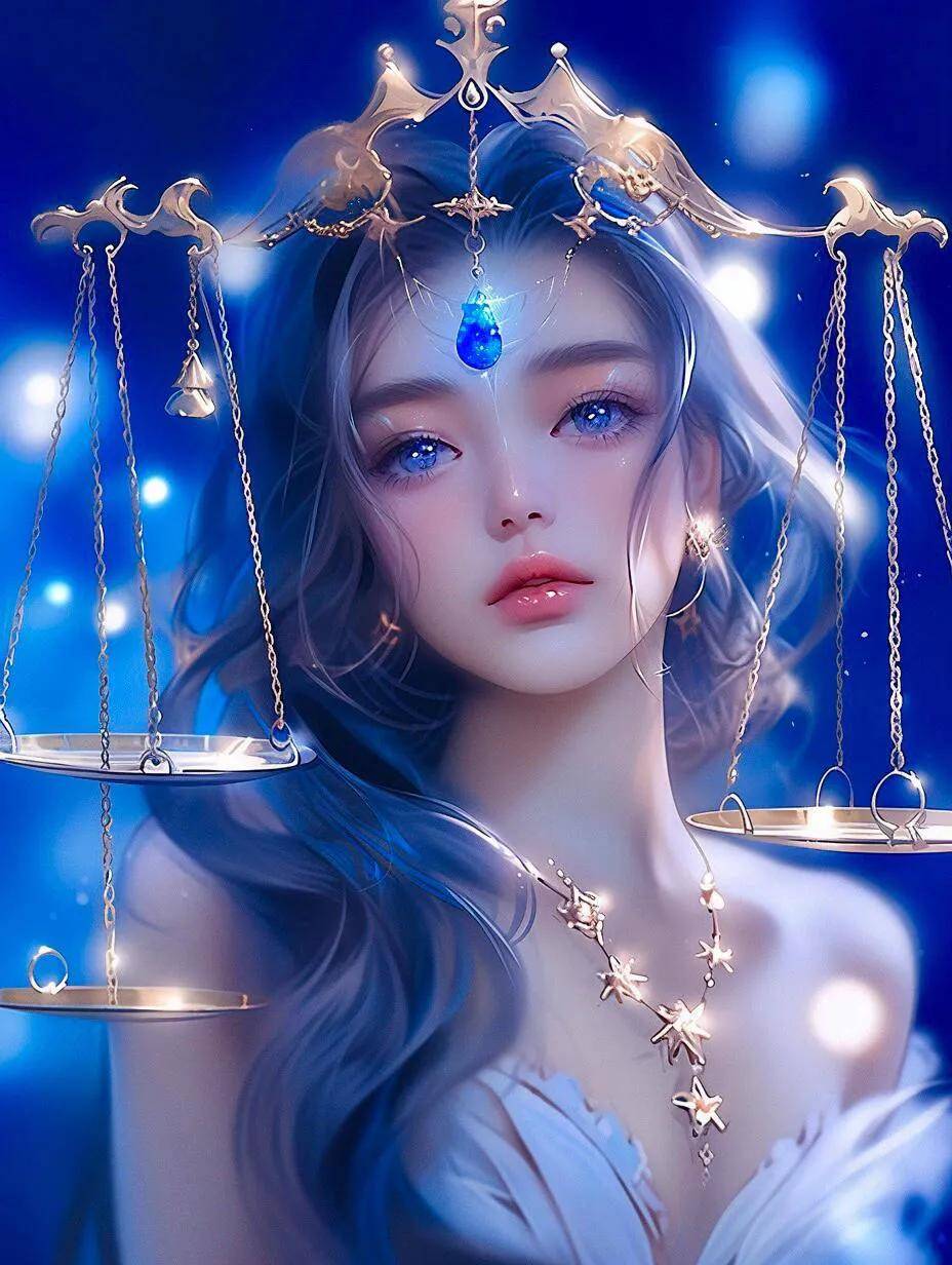 天秤座在和谐的星空中寻找平衡之美
