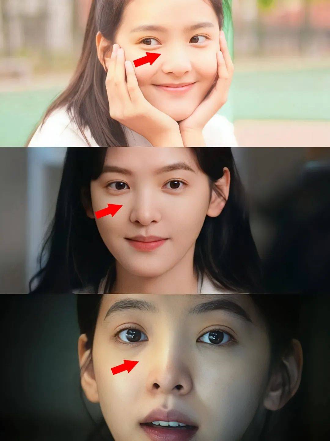 章若楠"镜头脸"养成记,三步蜕变秘诀揭秘,清纯少女变顶级脸