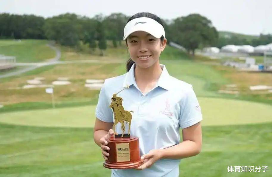 15岁天才少女刘宇婕高尔夫夺冠，刘国梁之女闪耀国际赛场