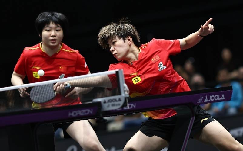 WTT美国大满贯：王艺迪/蒯曼3-2逆转获胜，头号种子晋级决赛